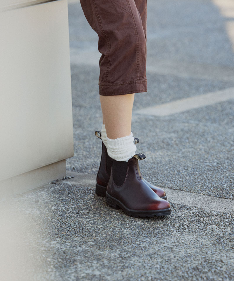 【ブランドストーン】オリジナルス/ボルドーブラッシュ ナチュラルレザー/ブーツ メンズ レディース詳細画像15