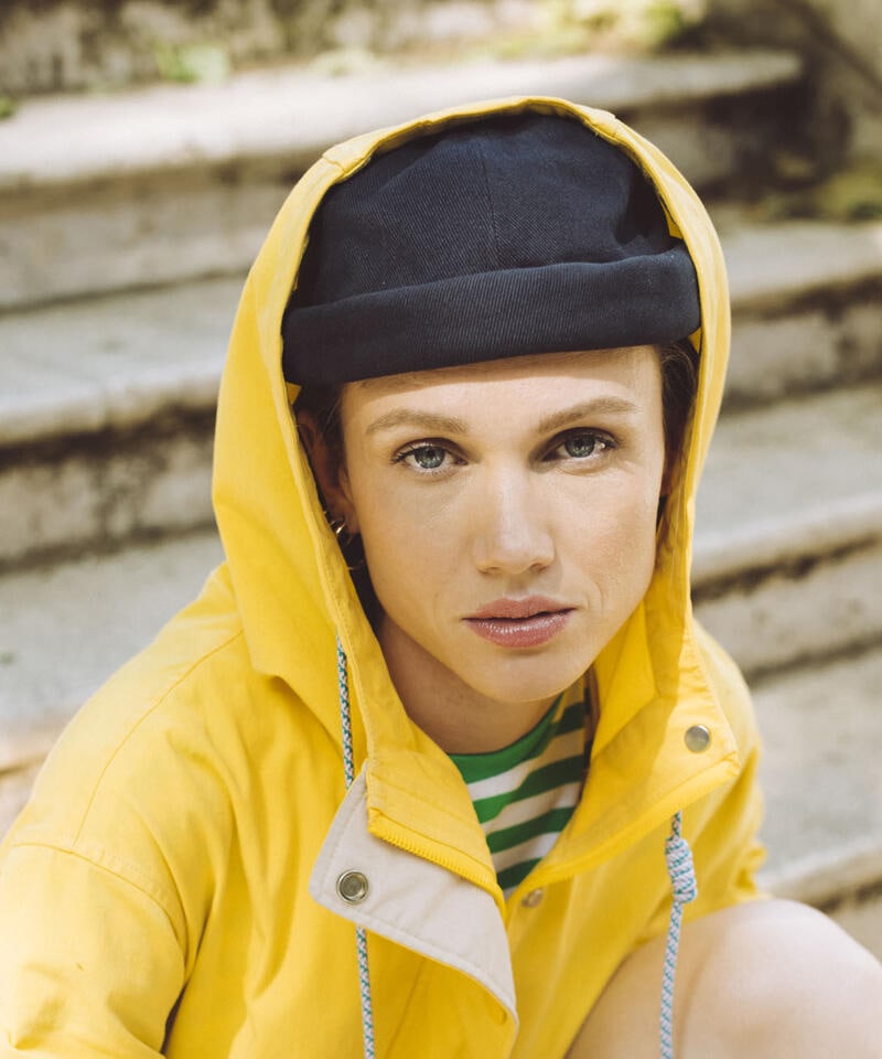 【ベトン シレ】ミキ/モールスキンダークネイビー コットン/帽子 メンズ レディース詳細画像7