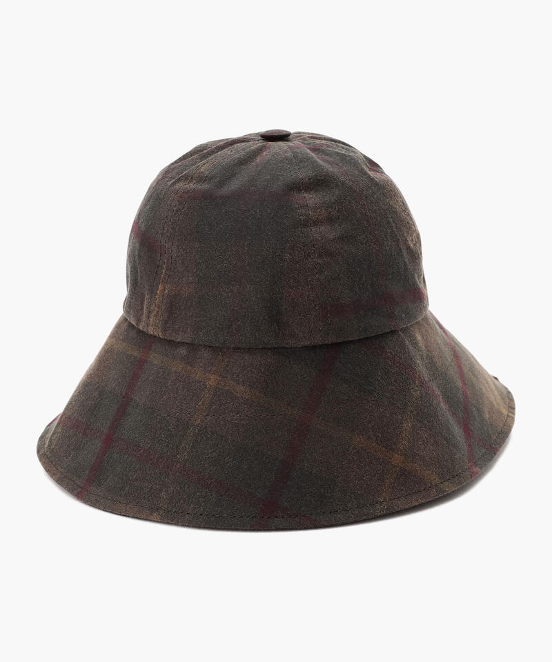 【ベトン シレ】シャルティア ウォーターリペラント/チェック コットン/帽子 メンズ レディース