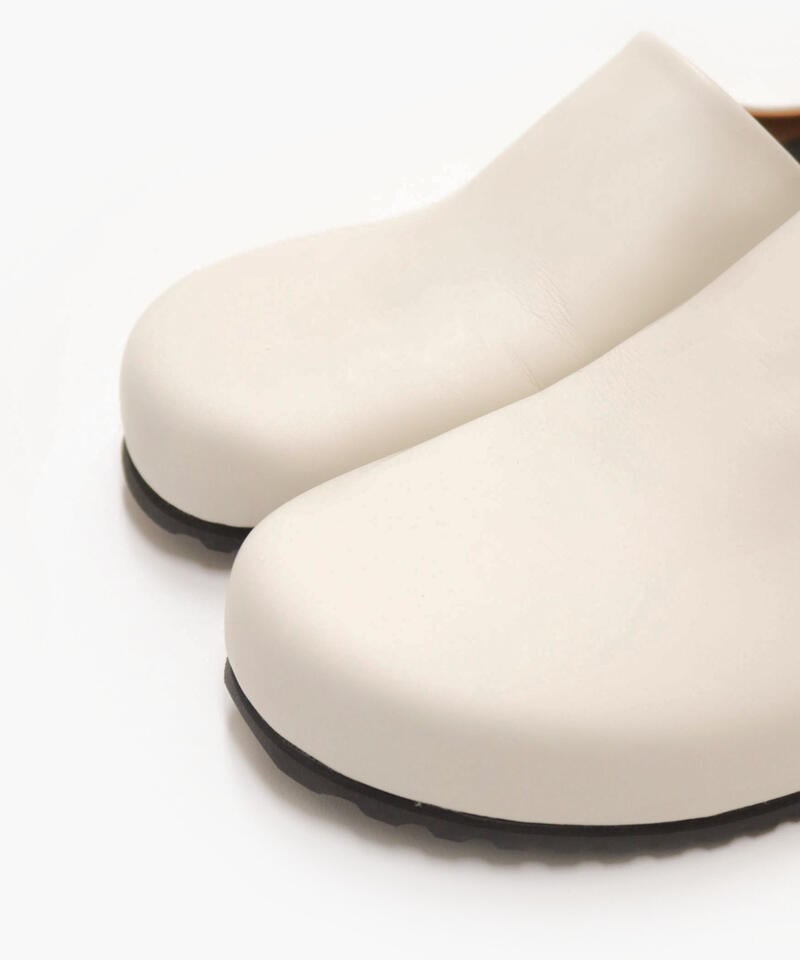 【ベネクシー】270 リラックス/エクリュ ナチュラルレザー/クロッグ メンズ レディース詳細画像5