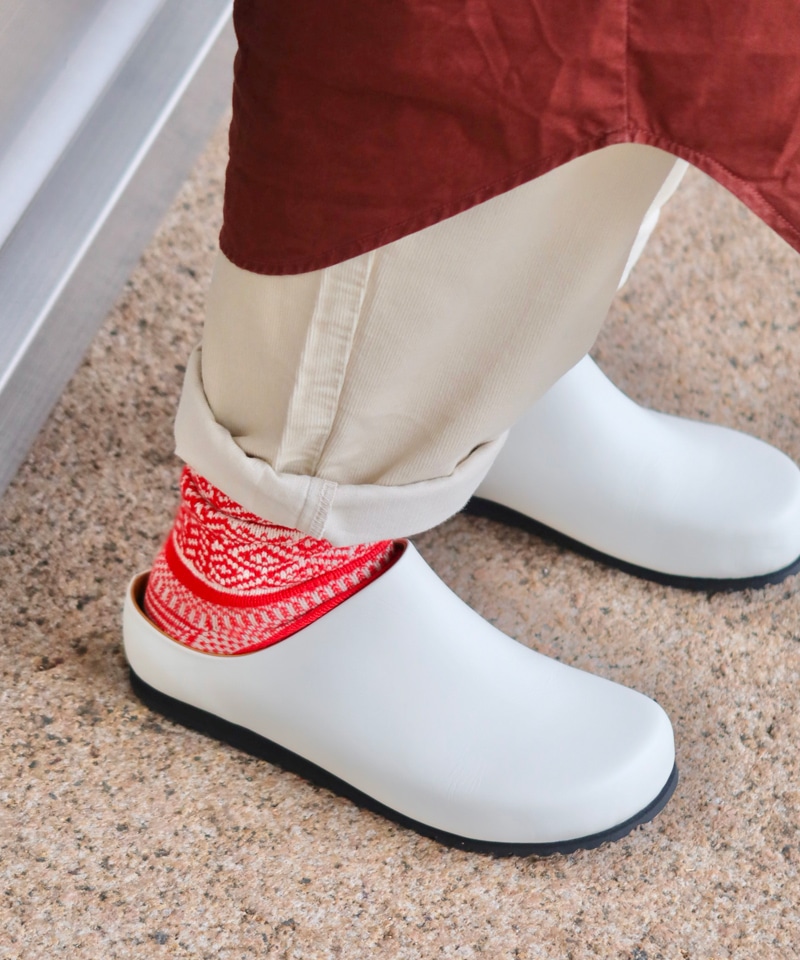 【ベネクシー】270 スリム/エクリュ ナチュラルレザー/クロッグ メンズ レディース