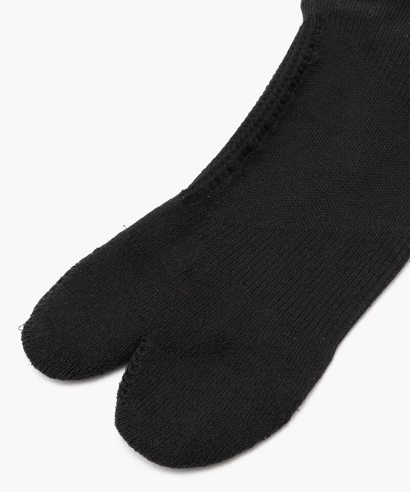 【ベネクシー】ザ クルーソックス/ブラック ポリエステル コットン/靴下 メンズ レディース詳細画像2
