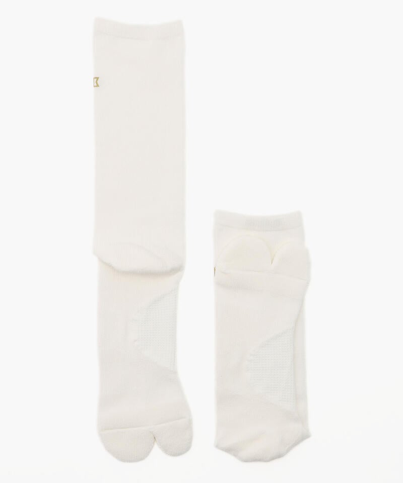 【ベネクシー】ザ クルーソックス/オフホワイト ポリエステル コットン/靴下 メンズ レディース詳細画像1