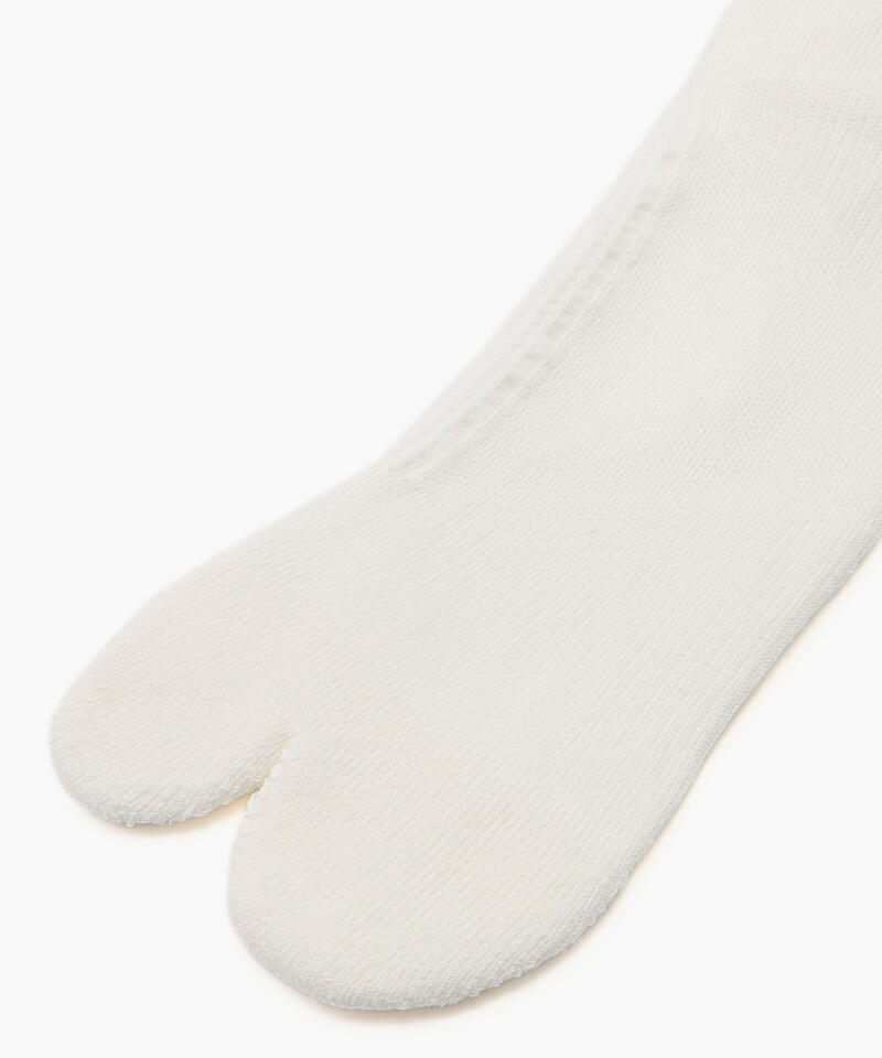 【ベネクシー】ザ クルーソックス/オフホワイト ポリエステル コットン/靴下 メンズ レディース詳細画像2