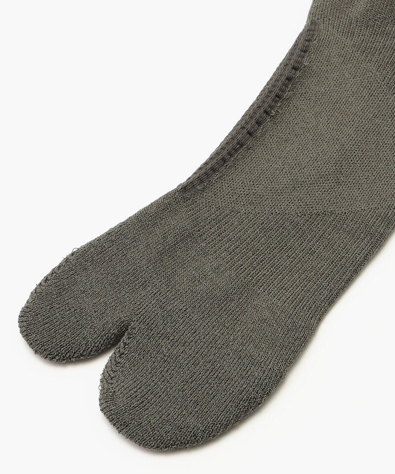 【ベネクシー】ザ クルーソックス/グレー ポリエステル コットン/靴下 メンズ レディース詳細画像2