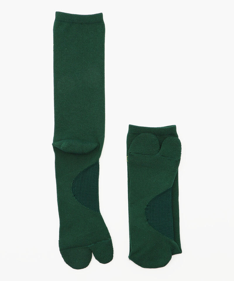 【ベネクシー】ザ クルーソックス/ダークグリーン ポリエステル コットン/靴下 メンズ レディース詳細画像1