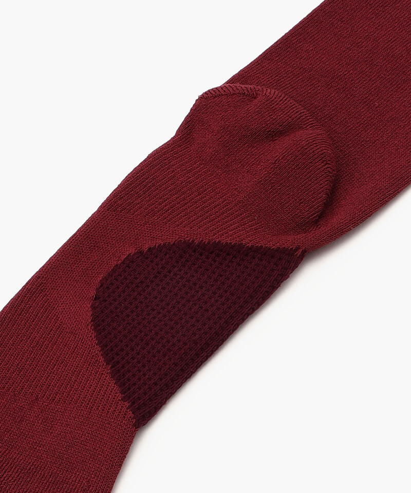 【ベネクシー】ザ クルーソックス/マルーン ポリエステル コットン/靴下 メンズ レディース詳細画像3