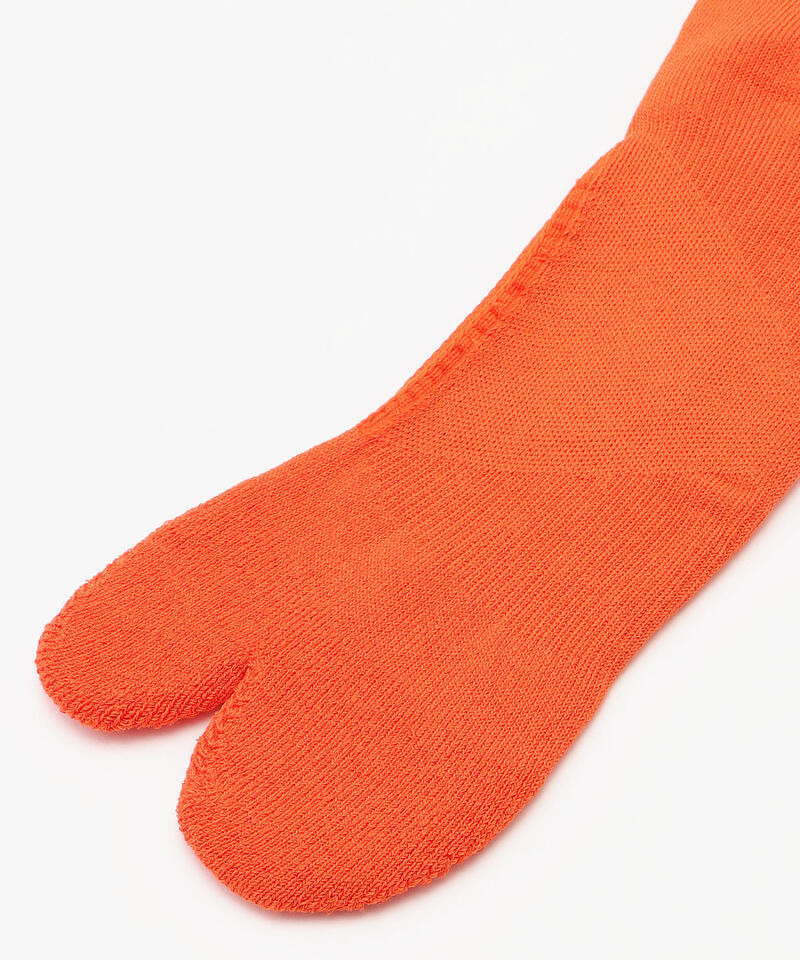【ベネクシー】ザ クルーソックス/オレンジ ポリエステル コットン/靴下 メンズ レディース詳細画像2
