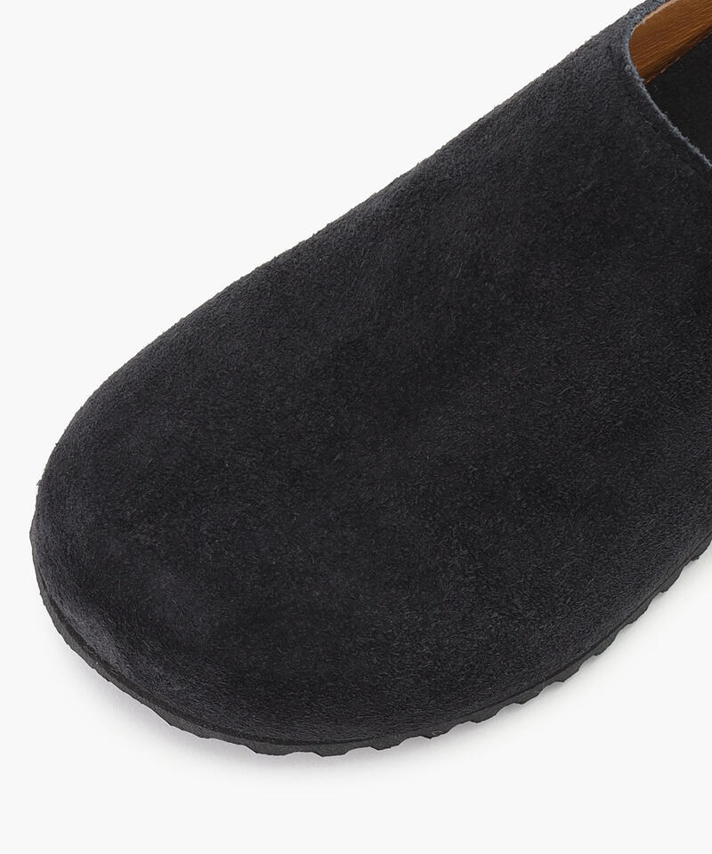 【ベネクシー】270 リラックス/ブラック ベロアレザー/クロッグ メンズ レディース詳細画像4