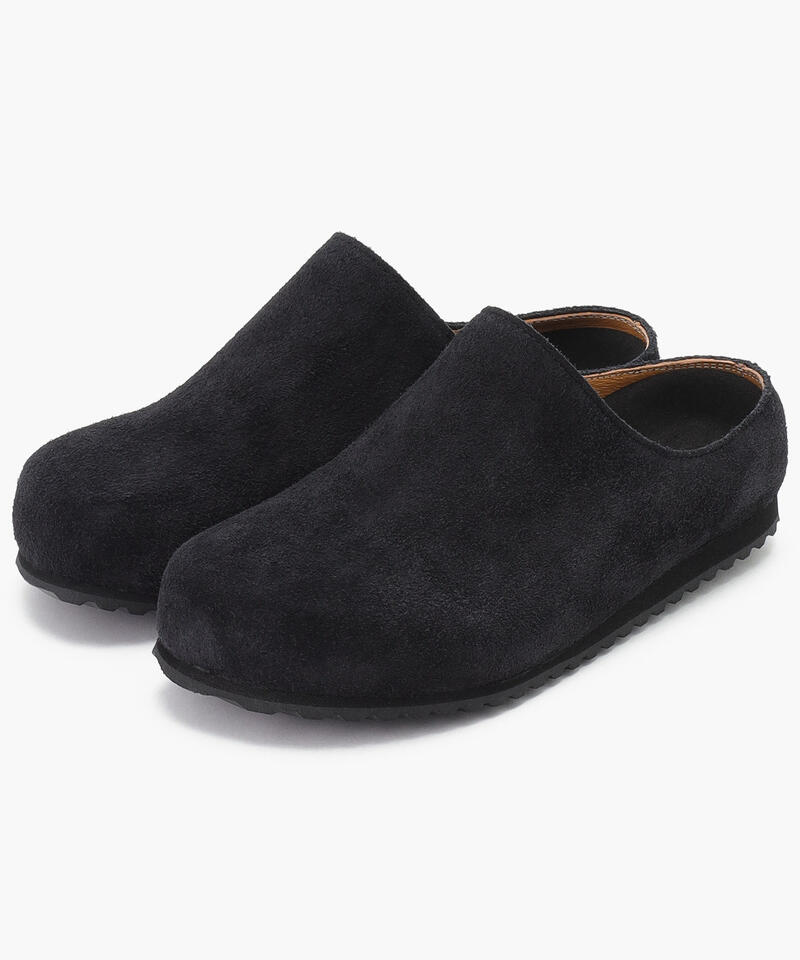 【ベネクシー】270 リラックス/ブラック ベロアレザー/クロッグ メンズ レディース