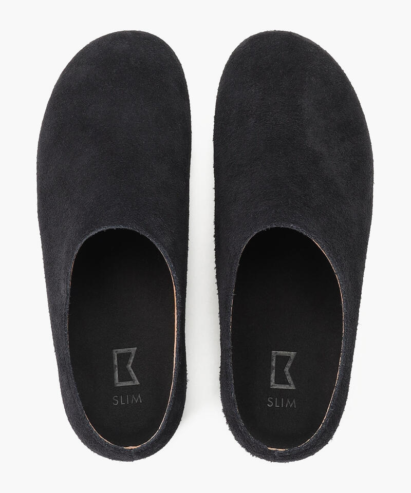 【ベネクシー】270 スリム/ブラック ベロアレザー/クロッグ メンズ レディース詳細画像6