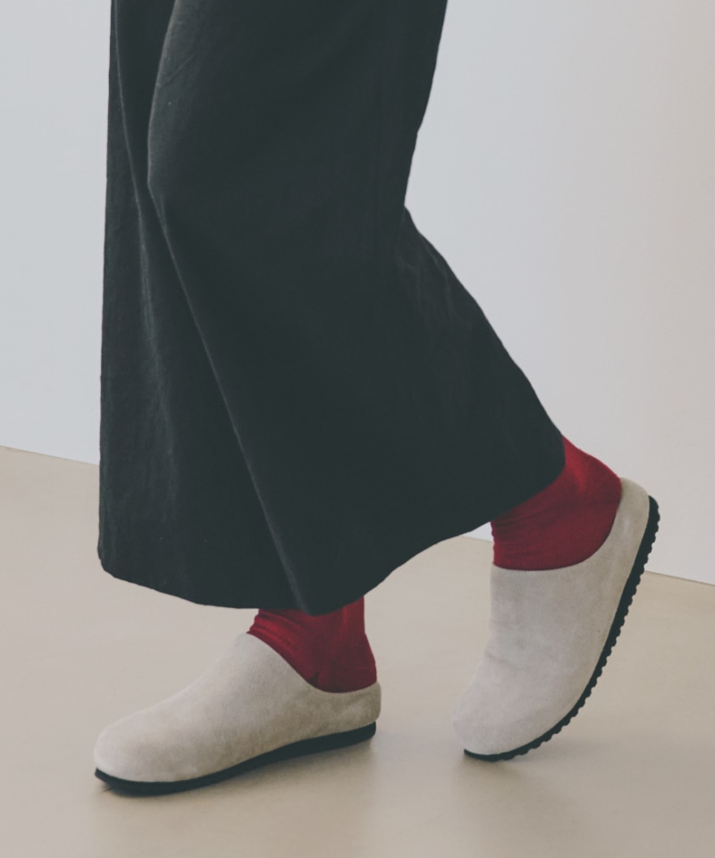 【ベネクシー】270 リラックス/トープ ベロアレザー/クロッグ メンズ レディース詳細画像8