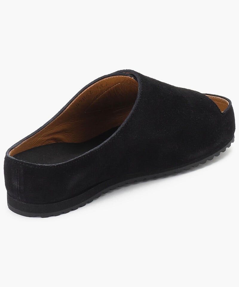 【ベネクシー】180 リラックス/ブラック ベロアレザー/サンダル メンズ レディース詳細画像3