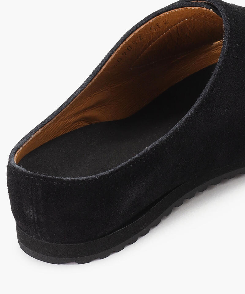 【ベネクシー】180 リラックス/ブラック ベロアレザー/サンダル メンズ レディース詳細画像5