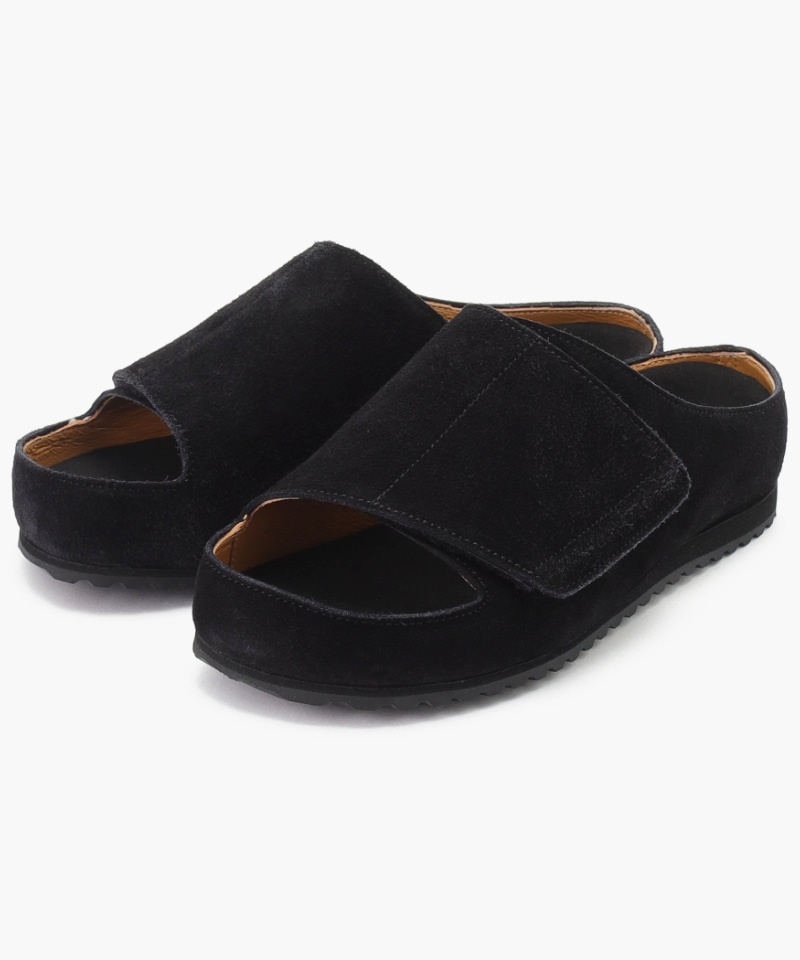 【ベネクシー】180 リラックス/ブラック ベロアレザー/サンダル メンズ レディース詳細画像7