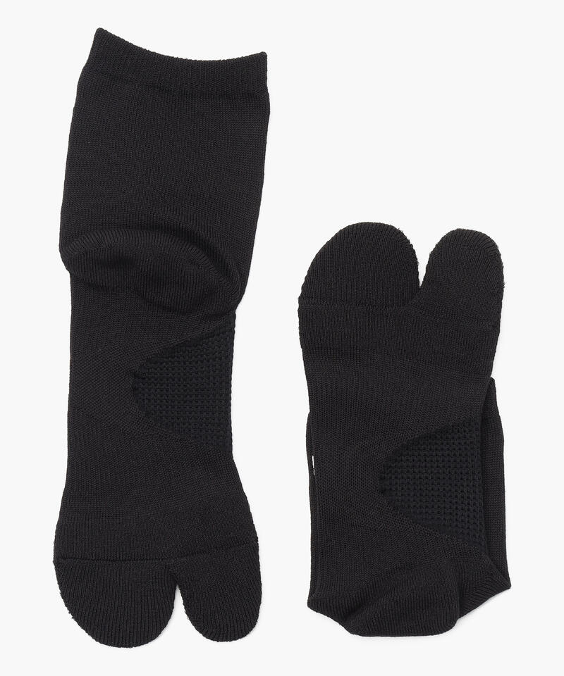 【ベネクシー】ザ アンクルソックス/ブラック ポリエステル コットン/靴下 メンズ レディース詳細画像1