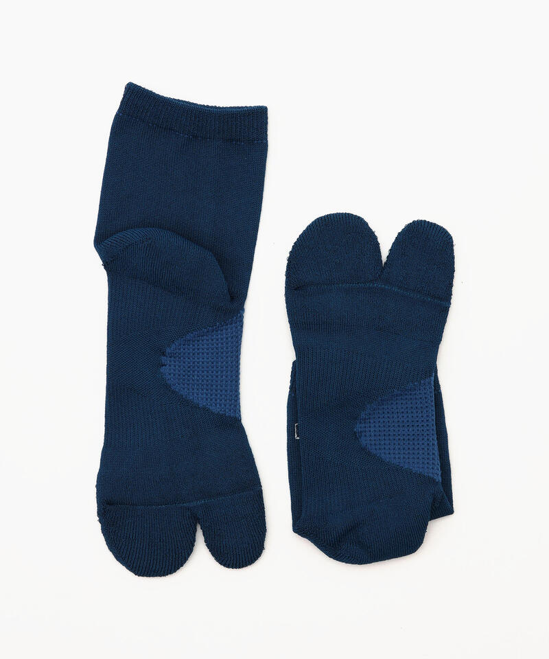 【ベネクシー】ザ アンクルソックス/マリンブルー ポリエステル コットン/靴下 メンズ レディース詳細画像1