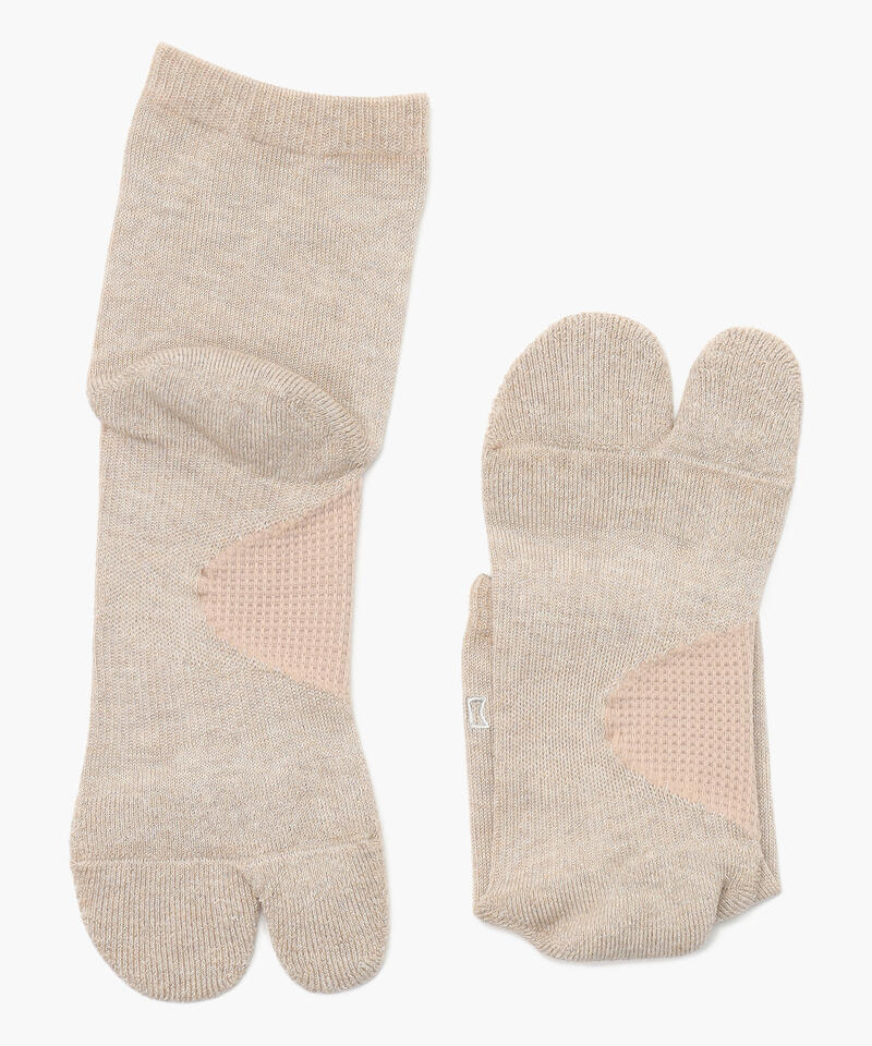 【ベネクシー】ザ アンクルソックス/カシミヤ杢 ポリエステル コットン/靴下 メンズ レディース詳細画像1