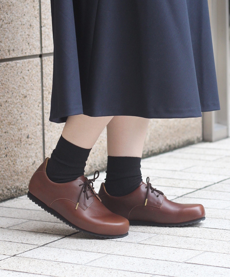 【ベネクシー】360 スリム/ダークブラウン ナチュラルレザー/シューズ メンズ レディース詳細画像8