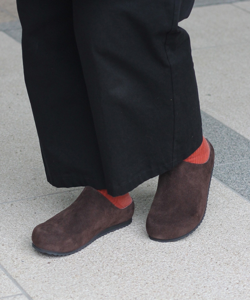 【ベネクシー】270 リラックス/モカ ベロアレザー/クロッグ メンズ レディース詳細画像8