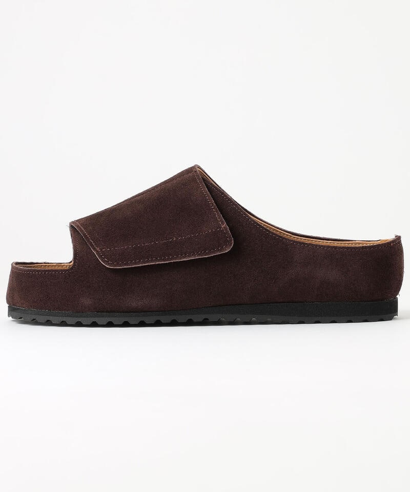 【ベネクシー】180 リラックス/モカ ベロアレザー/サンダル メンズ レディース詳細画像1