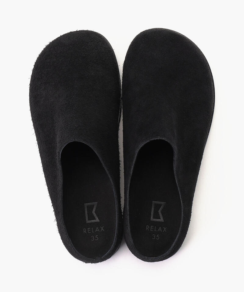 【ベネクシー】270W リラックス/ブラック ベロアレザー/サンダル メンズ レディース詳細画像6