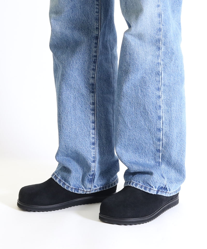 【ベネクシー】270W リラックス/ブラック ベロアレザー/サンダル メンズ レディース詳細画像8