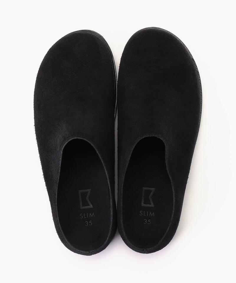 【ベネクシー】270W スリム/ブラック ベロアレザー/サンダル メンズ レディース/BENEXY詳細画像6