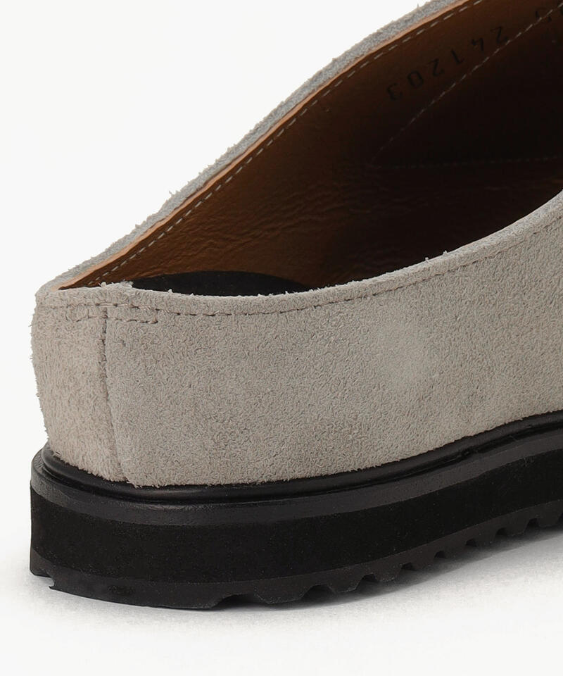 【ベネクシー】180W リラックス/トープ ベロアレザー/サンダル メンズ レディース詳細画像5