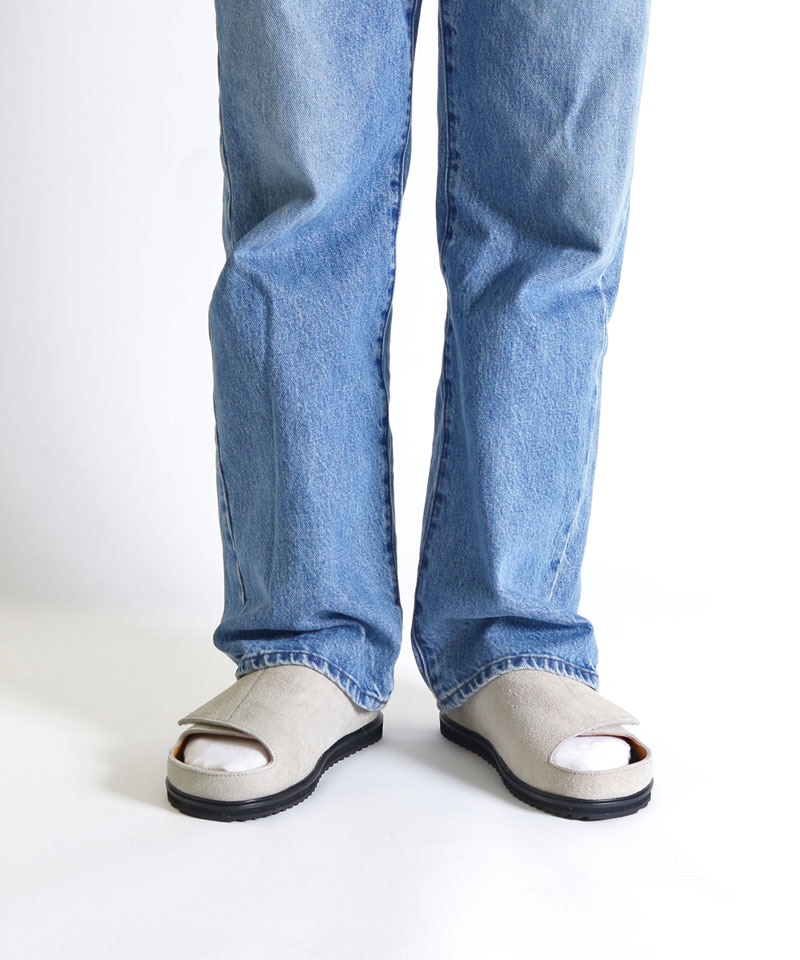 【ベネクシー】180W リラックス/トープ ベロアレザー/サンダル メンズ レディース詳細画像8