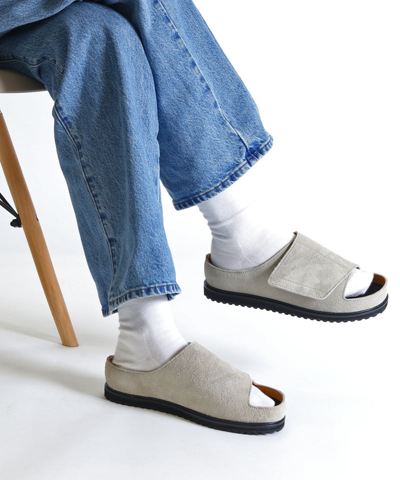 【ベネクシー】180W スリム/トープ ベロアレザー/サンダル メンズ レディース/BENEXY詳細画像9