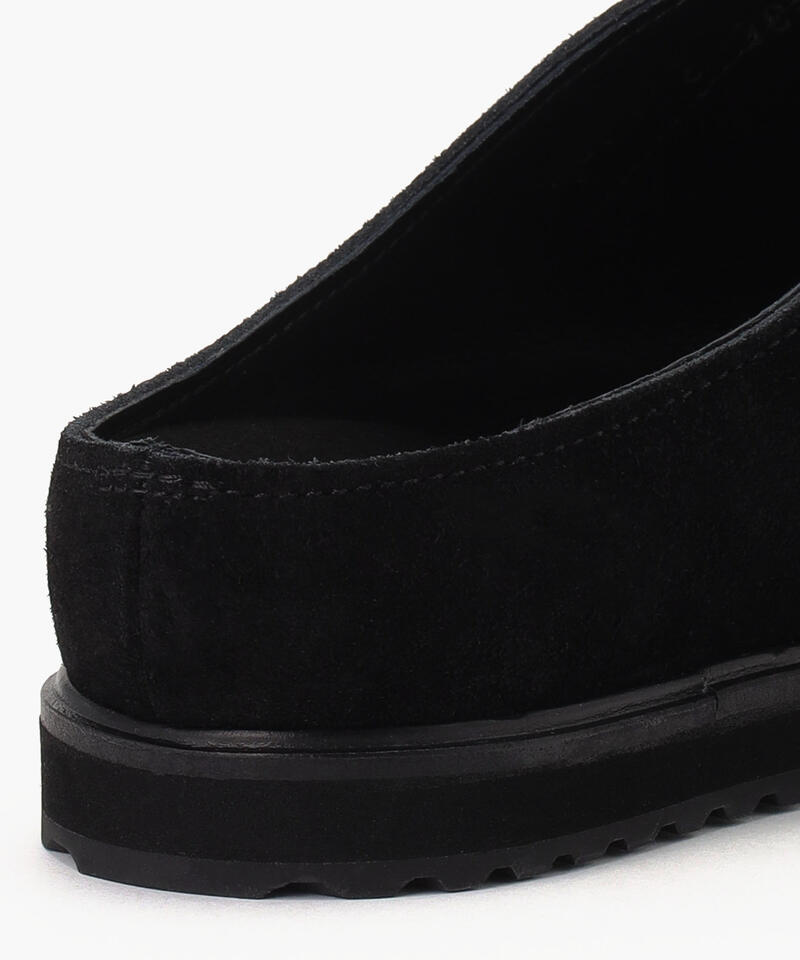 【ベネクシー】180W リラックス/ブラック ベロアレザー/サンダル メンズ レディース詳細画像5