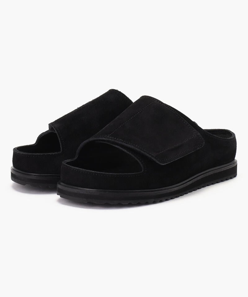 【ベネクシー】180W リラックス/ブラック ベロアレザー/サンダル メンズ レディース