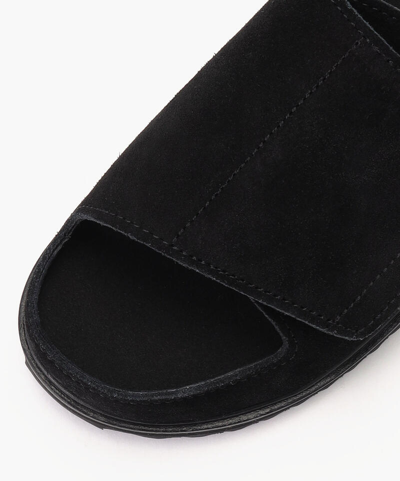 【ベネクシー】180W スリム/ブラック ベロアレザー/サンダル メンズ レディース/BENEXY詳細画像4