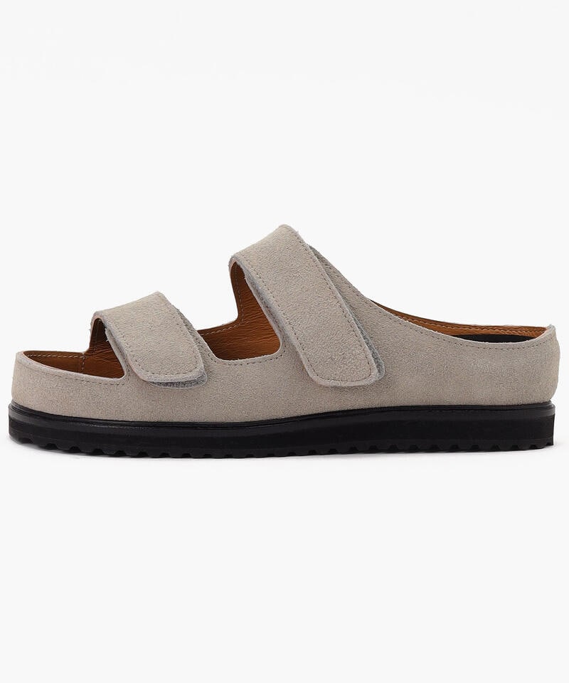 【ベネクシー】120W リラックス/トープ ベロアレザー/サンダル メンズ レディース詳細画像1