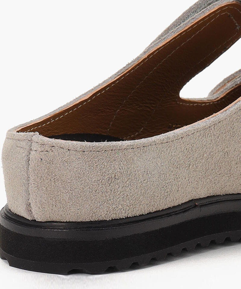 【ベネクシー】120W リラックス/トープ ベロアレザー/サンダル メンズ レディース詳細画像5