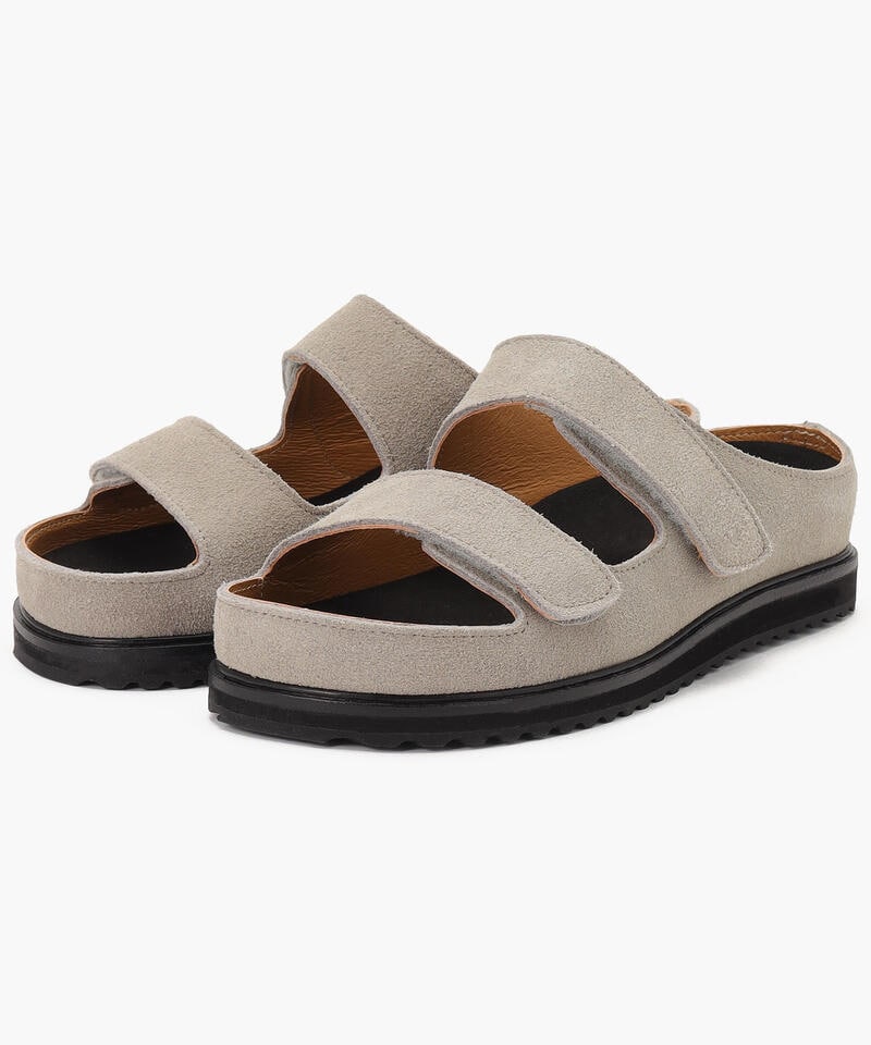 【ベネクシー】120W リラックス/トープ ベロアレザー/サンダル メンズ レディース