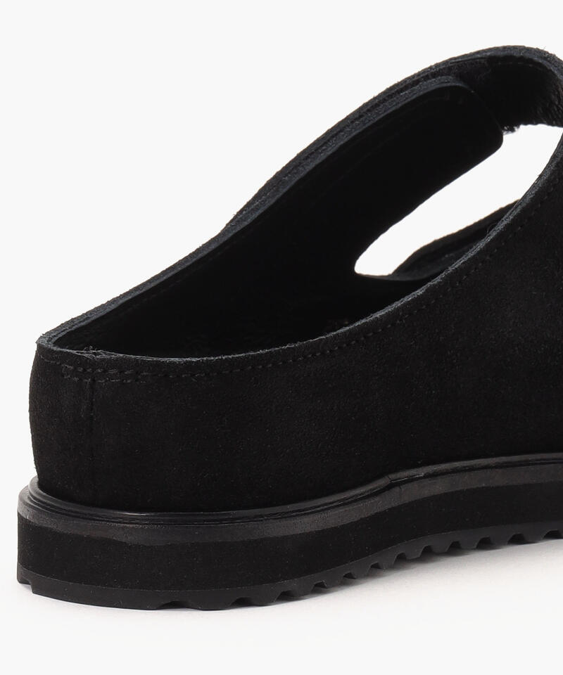 【ベネクシー】120W リラックス/ブラック ベロアレザー/サンダル メンズ レディース詳細画像5