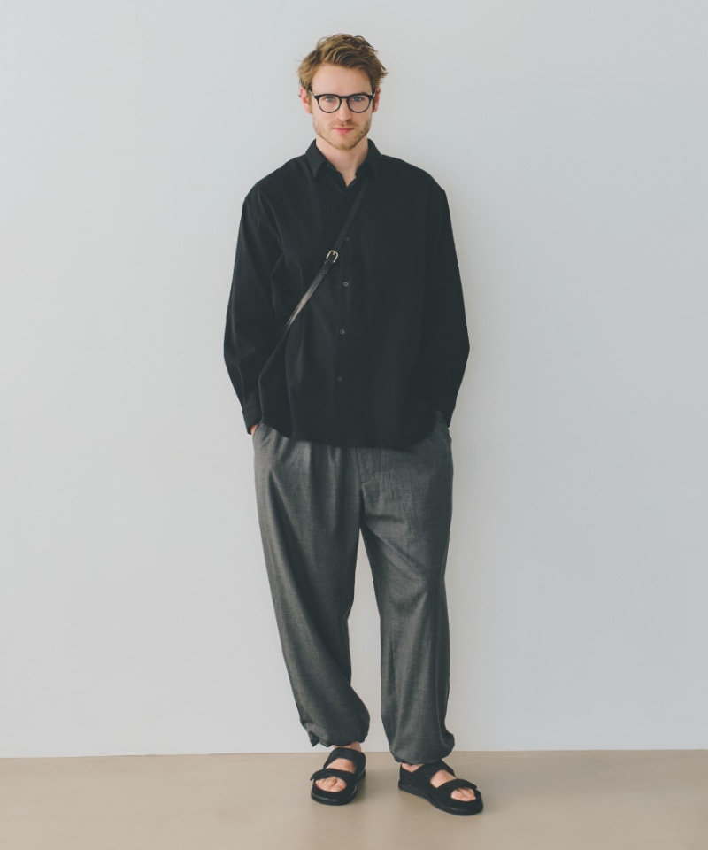 【ベネクシー】120W リラックス/ブラック ベロアレザー/サンダル メンズ レディース詳細画像9