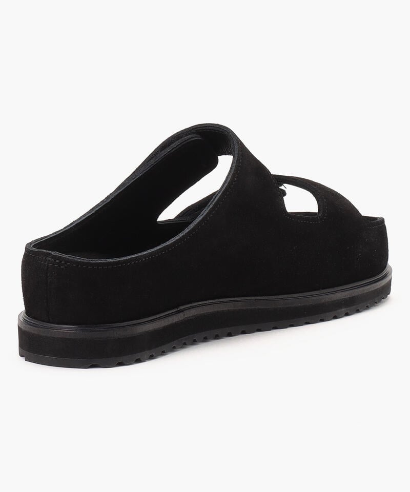 【ベネクシー】120W スリム/ブラック ベロアレザー/サンダル メンズ レディース/BENEXY詳細画像3