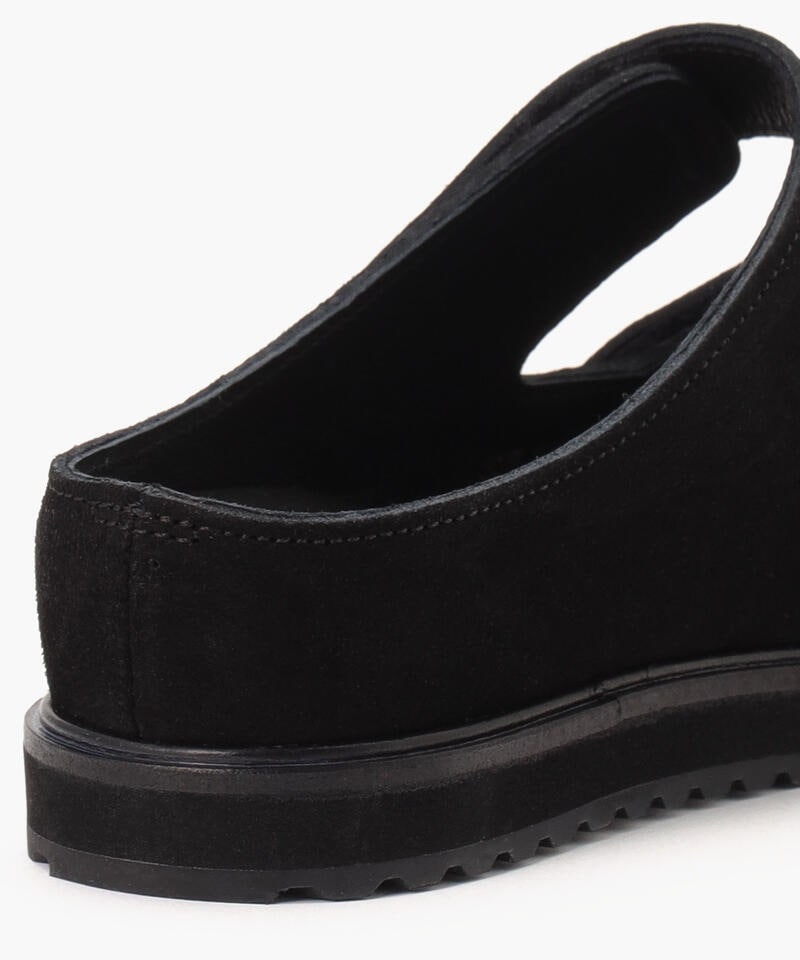 【ベネクシー】120W スリム/ブラック ベロアレザー/サンダル メンズ レディース/BENEXY詳細画像5