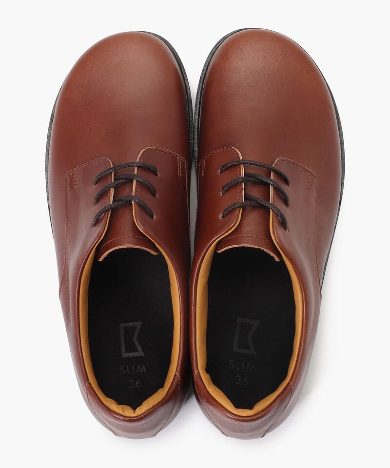 【ベネクシー】360W スリム/ダークブラウン ナチュラルレザー/シューズ メンズ レディース詳細画像6