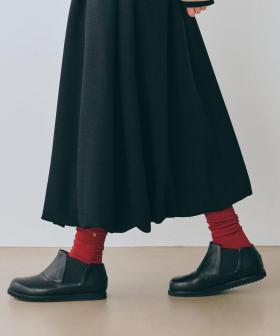 【ベネクシー】100W スリム/ブラック ナチュラルレザー/ブーツ メンズ レディース