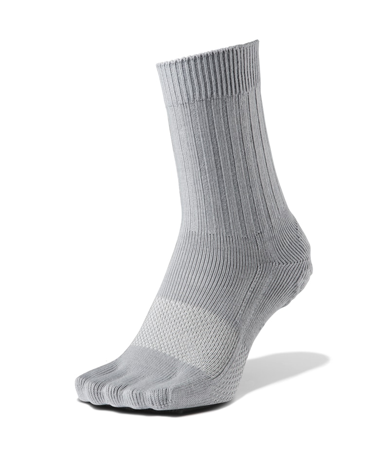 【ケアソク】ととのえる ベーシック/ライトグレー ポリエステル コットン/ソックス レディース/CARE:SOKU詳細画像3