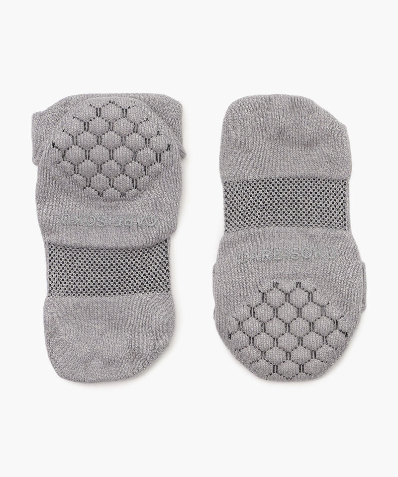 【ケアソク】ととのえる ウォーキング/グレー ポリエステル コットン/ソックス レディース/CARE:SOKU詳細画像1