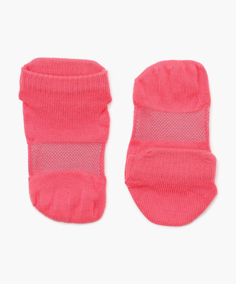 【ケアソク】ととのえる ウォーキング/ピンク ポリエステル コットン/ソックス レディース/CARE:SOKU詳細画像1