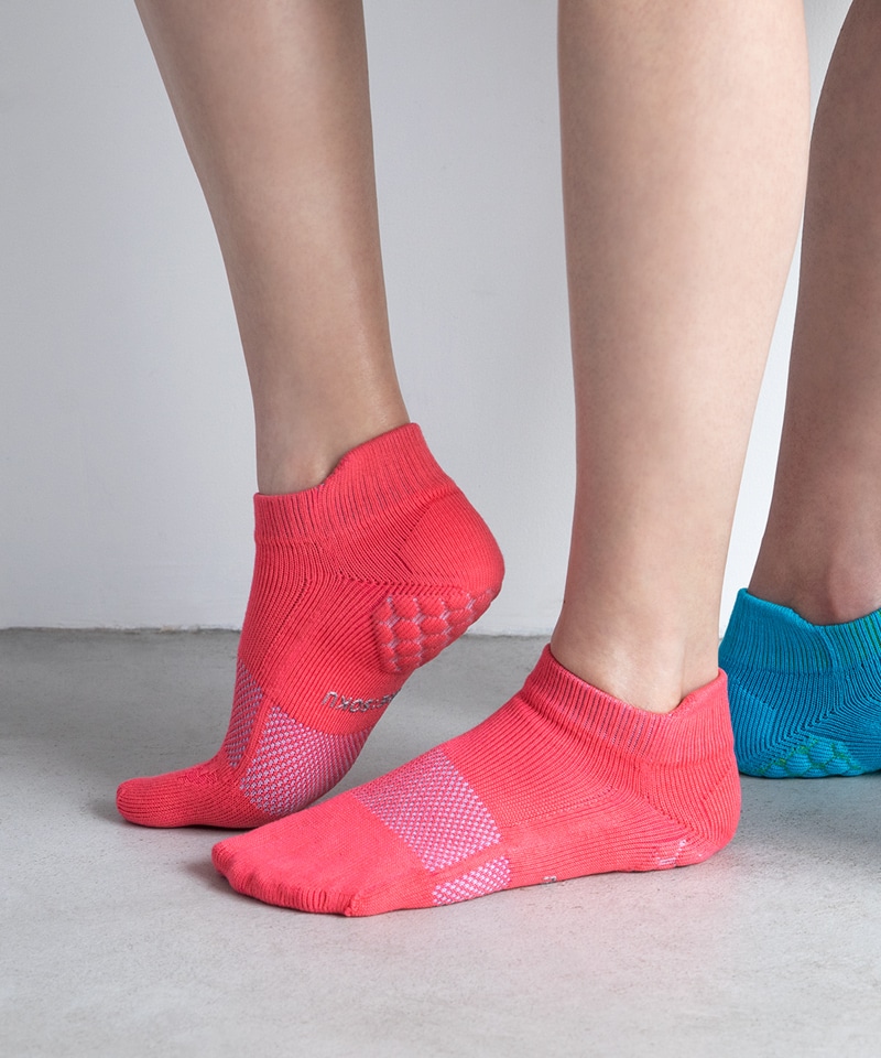 【ケアソク】ととのえる ウォーキング/ピンク ポリエステル コットン/ソックス レディース/CARE:SOKU詳細画像7