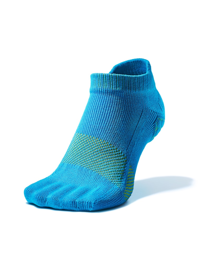 【ケアソク】ととのえる ウォーキング/ブルー ポリエステル コットン/ソックス メンズ/CARE:SOKU詳細画像4