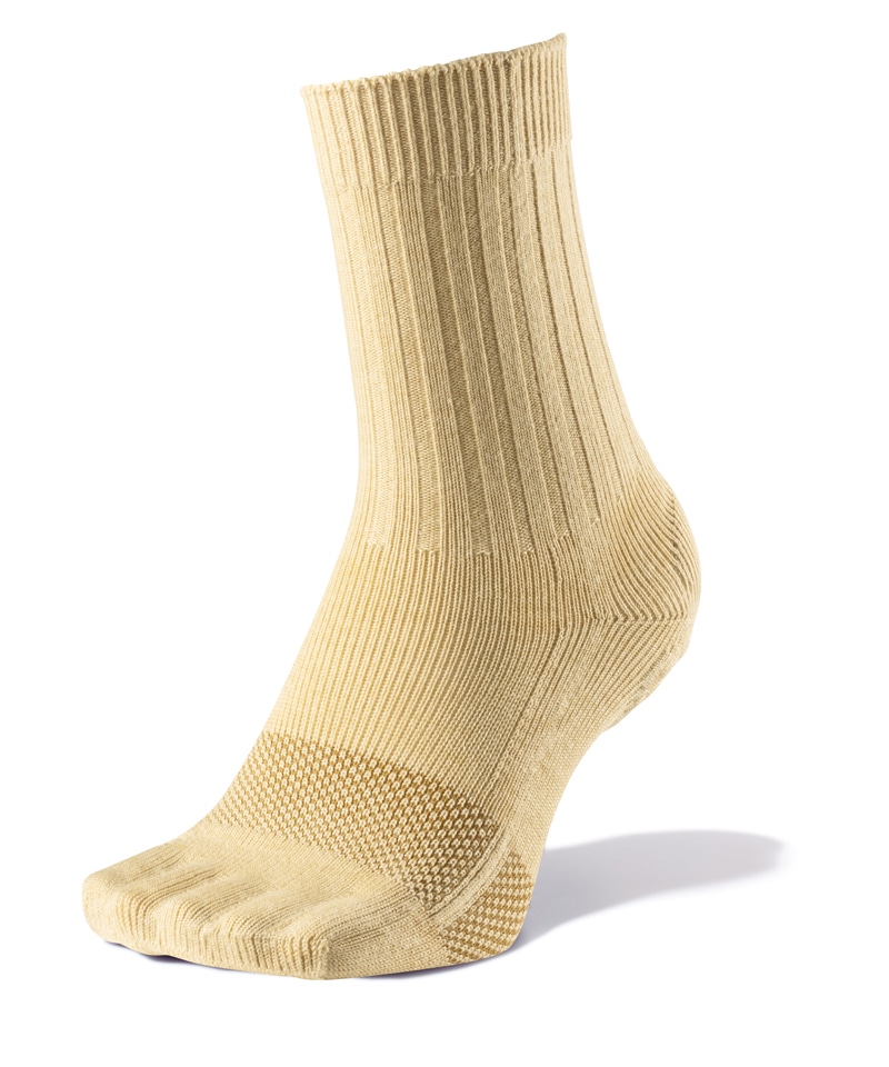 【ケアソク】ととのえる ベーシック/きなこ ポリエステル コットン/ソックス レディース/CARE:SOKU詳細画像4