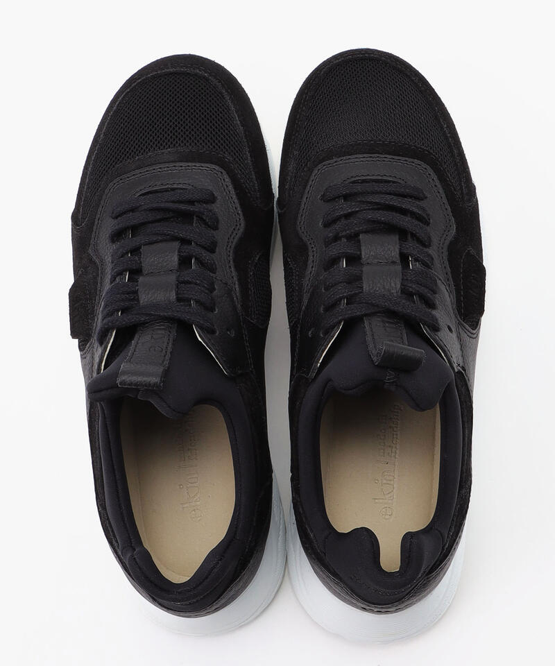 【エクン】ラーチ/ブラック ナチュラルレザー/シューズ メンズ レディース/ekn LARCH詳細画像6